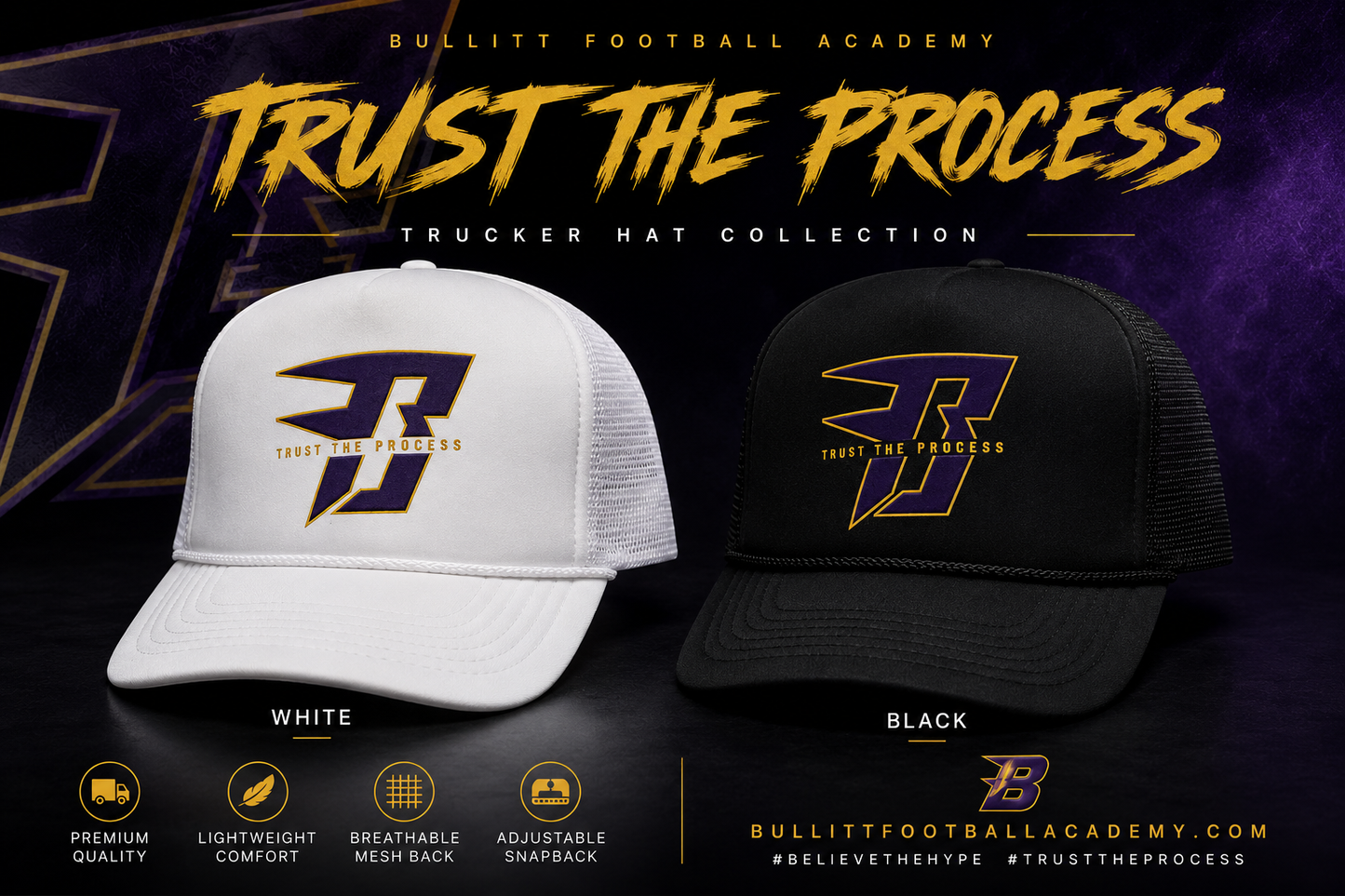BFA "Trust The Process" Trucker Hat