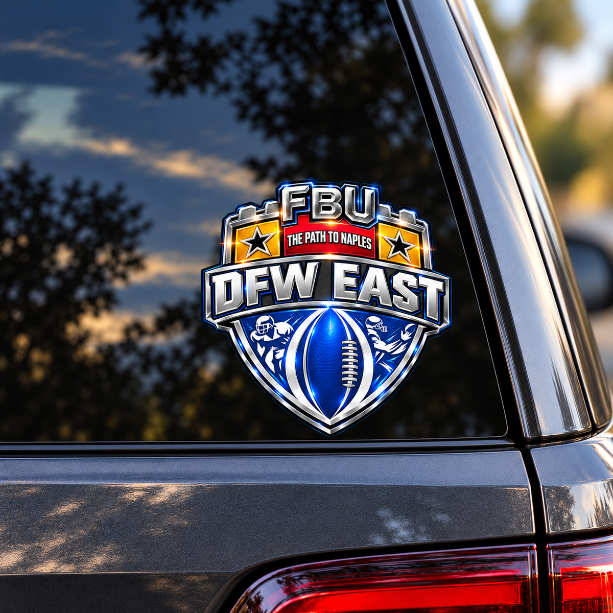 FBU DFW East Shield Decal